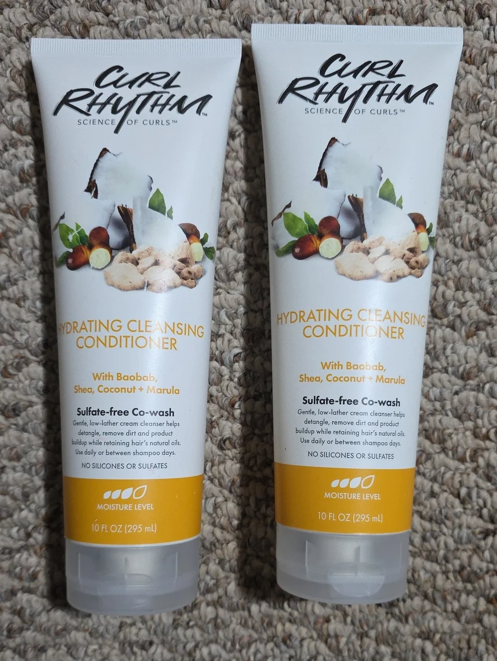 Curl Rhythm Hydrating Cleansing Conditioner 10 oz- Set Of 2